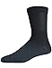 Yomandamor Men's 5 Pairs Quarter Diabetic/Dress Socks With Seamless Toe and Non-binding Top