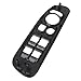 Window Switch Bezel for 2002-2010 Dodge Ram 1500 2500 3500 Quad Cab, Replace OE 5HZ71WL5AE 5HZ71WL5AD 5HZ71XDVAE, Driver Side Window Door Switch Cover Panel Bezel Trim (Black)