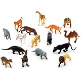 Lot Of 144 Assorted Wild Animal Action Figure Toys