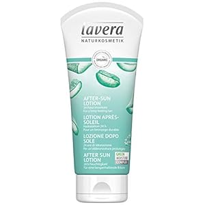 lavera After-Sun Lotion Aloe vera & Shea butter 24-hour moisture For a long-lasting tan Cools your skin after sunbathing…