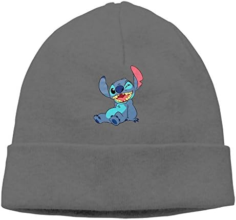 Lilo And Stitch Wink Cool Skull Cap Knit Hat