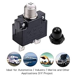 RKURCK 15 Amps Push Button Circuit Breakers, AC