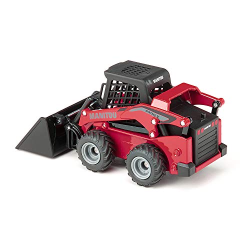 siku 3049, Manitou 3300V Kompaktlader, 1:32, Metall/Kunststoff, Rot, Viele Funktionen, Kombinierbar mit siku Modellen im gleichen Maßstab – Bild 5