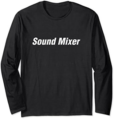 Unisex Audio Engineering Sound Mixer T Shirt Small Black