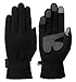 knolee Men&Women Winter Glove Outdoor Warm Fleece Gloves With TouchScreen,Black L