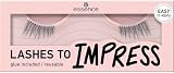essence LASHES TO IMPRESS No. 03 Black False Eyelashes Volumizing Vegan view 2