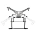 VGEBY 2Pcs Highten Landing Gear Kit, Landing Gear Heightened Extender Bracket Compatible with DJI F450 F550 SK450 X60 X8 Drone