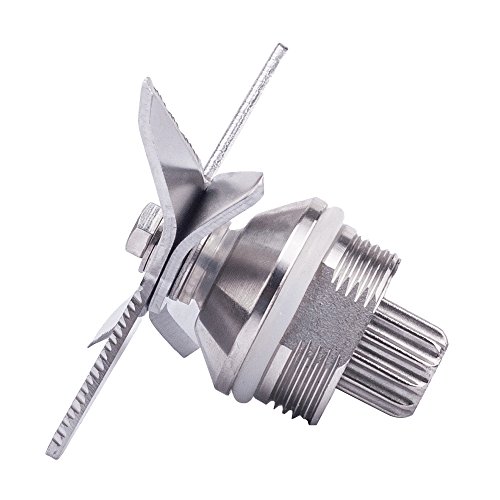 aokur Stainless Steel Silver Blender Juicer Parts Ice Blade Replacement for Vitamix 5200 series Blenders - Thumbnail 4