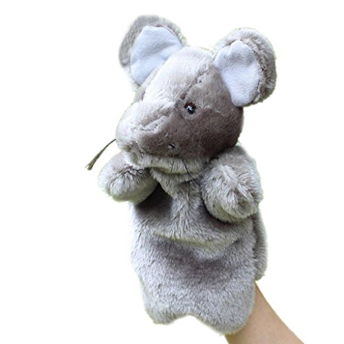 SUNONE11 Cartoon Animal Glove Soft Cute Mouse Hand Finger Puppets Plush Toy for Kids Babys Entertainment Children's Day Gift