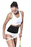 Sauna Belt Waist Cincher - Rapid Weight Loss Belt and Corset - Ab Sauna Waist Trimmer - 6 Pack Abs - Sheds Excess Water Weight, Tones Abs, Supports Core & Lower Back- Better than AZSport, TNT
