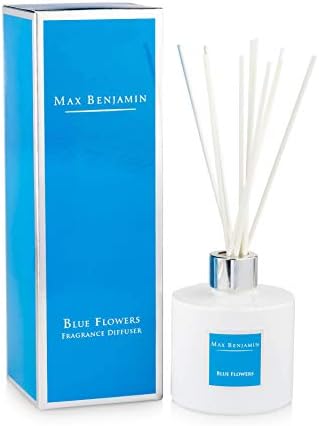 Max Benjamin Blue Flowers Luxury Diffuser - D27