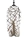 Women's Fall Winter Scarf Classic Tassel Plaid Scarf Warm Soft Chunky Large Blanket Wrap Shawl Scarves Beige Plaid