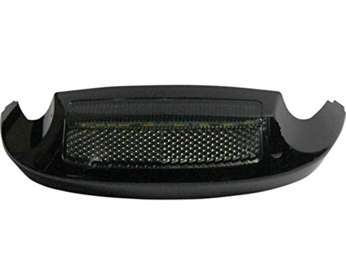Custom Dynamics GEN-FT-AS-BLK LED Fender Tip Housing (Black/Smoke/Amber Front for 2014-2016 Harley-Davidson Road King and Ultra Models)
