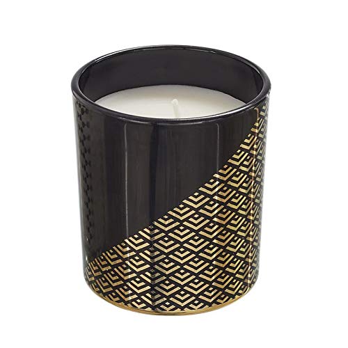 Scented Candle Vanilla Diameter 7.5 x H 7.9 cm Black