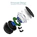 Shower Speaker - AVWOO IP67 Waterproof Bluetooth Speaker, Portable Bluetooth Speaker with Enhanced Bass and Built-in Mic, Mini Bluetooth Speaker with Compact Size for Home Outdoor Travel (Black)