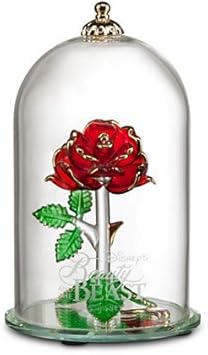 美女と野獣 魔法のバラ ガラスドーム 大サイズ ディズニーus公式 アリバスブラザーズ 並行輸入品 フィギュア ドール 通販 Amazon