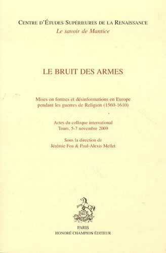 Le  bruit des armes