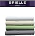 Brielle Cotton Jersey Knit (T-Shirt) Pillow Case Set, Standard, Grey
