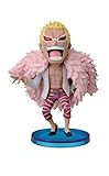 Banpresto One Piece 2.8-Inch Donquixote Doflamingo Figure, Donquixote Pirates Chibi Figure Line