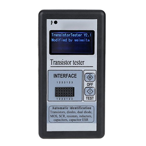 Multifunction Transistor Tester Automatic Identified Resistor Inductor Capacitor ESR Meter Checker Detector M328 Stevlogs