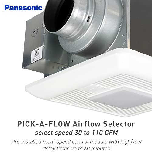 Panasonic FV0811VF5 WhisperFit EZ Retrofit Ventilation Fan, 80 or 110