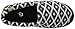 ACORN Women's Moc Slipper, Black/Cream Southwestern, Large/8-9 M US