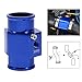 Water Temp Temperature Joint Pipe Sensor Gauge Radiator Hose Adapter 36mm Blue