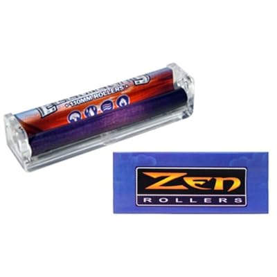 110 mm Cigarette Hand Roller Machine & 10 Zen Jamaica