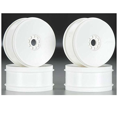 AKA Racing 24003W 1:8 Buggy Evo Wheels, White (4)
