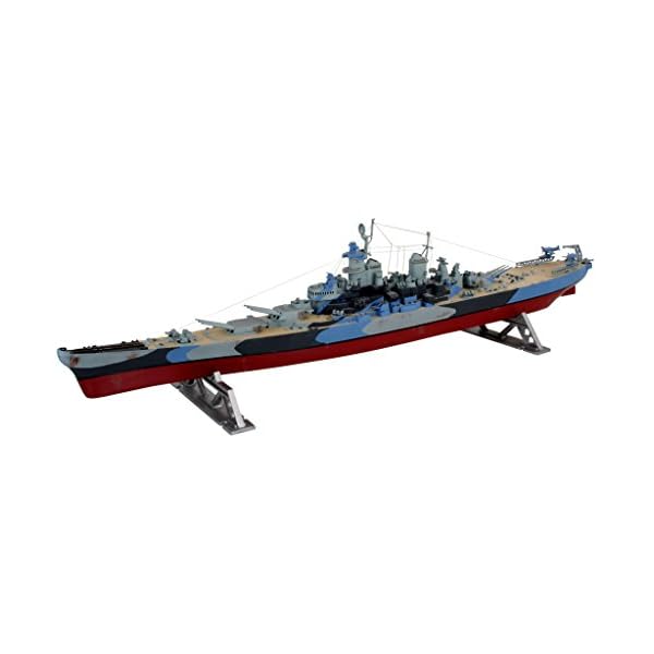 Revell Modellbausatz Schiff 1:535 - Schlachtschiff USS MISSOURI im Maßstab 1:535, Level 4, originalgetreue Nachbildung… – Bild 4