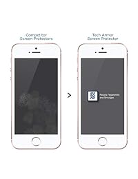 Tech Armor   Apple iPhone 5 5 C 5S alta defintion (HD) Protectores de visualización transparente   Máxima Claridad y Precisión de visualización Táctil [3-Pack] garantía de por vida