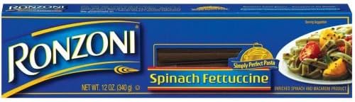 Ronzoni Pasta Fettucini Spinach Cuts, 10 Pound