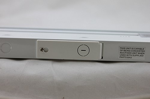 9" White 120v Under Cabinet LED 220 Lumen Light Hard Wire Linkable with Knock Outs Contractor Electrician Grade ETL - L-6 Series
