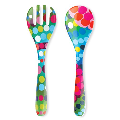 French Bull Salad Server 2 Piece Set - Melamine Dinnerware - 13
