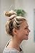 Kitsch Pro Satin Scrunchies, Hair Scrunchies for Frizz Prevention, Satin Hair Ties for Breakage Prevention and Gentle Style Preservation, 5 Pack, Ivory