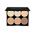 Sleek MakeUP - Contour and Highlighting Makeup Kit - Foundation/Concealer Palette Cruelty Free & Hypoallergenic for Light/Fair Skin Tones, 12g/0.42oz
