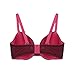 Rose Lady Women's Plus Size Lace Bra Underwire Molded Adjustable Bra