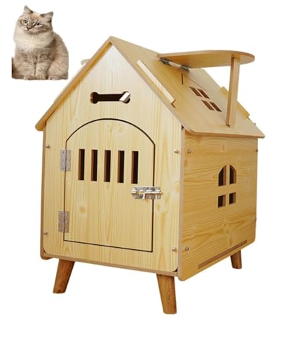 Cat House for Indoor Cats, Large Cat Bed Cave, Home Shelter Decoration Gift, sleeping and playing area for cats (23 * 17 * 17in)