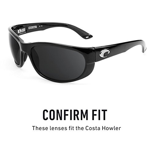Revant Replacement Lenses for Costa Howler Polarized Elite Kiwanda Blue MirrorShield