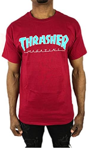 Amazon Thrasher スラッシャー Tシャツ Skate Mag マグロゴ メンズ スケート メンズ ストリート 半袖 春夏 Tsa344 Tシャツ カットソー 通販