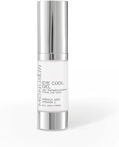 MONU Eye Cool Gel 15ml - Reduces Puffiness Dark Circles Hydrates