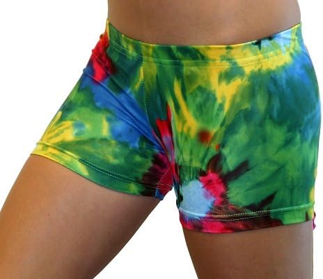 Gem Sports Tie Dye Volleyball Compression Shorts - Sublimated - SIZE: Medium