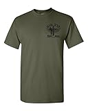 Jacted Up Tees Krav Maga IDF Front & Back Print Men's T-Shirt SHIPS FROM OHIO USA