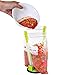 KACAGA Baggy Rack, 4 Pack Clip Food Storage Bag Racks Green onto Holder Sandwich Bag Racks Ideal Plastic Kitchen Gadget Well Sealable Bag Holder for Freezer Bags