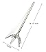 Outspark 4 Inch Stainless Steel Pork Puller Used with Standard Hand Drill