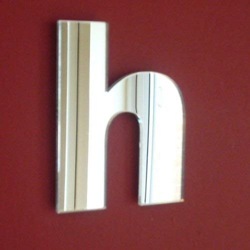 Super Cool Creations Lower Case Letter H Mirror 30cm