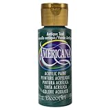 DecoArt Americana Acrylic Paint, 2-Ounce, Antique Teal