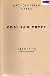 Mozart : Così fan tutte [libretto]