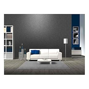 Brushed Black Metal Background Wall Decor