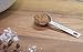 MEKBOK Set of 8 Stainless Steel Measuring Spoons - With 1/8, 1/3 and 1/16 Teaspoon, 1/2 Tablespoon - Metric and US Measurements - The Complete Set for Your Kitchen